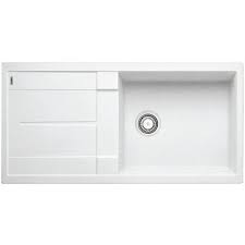 Kitchen sinks at home depot canada. Blanco Metra X Drainboard Silgranit Sink White Sop1351 Home Depot Canada Silgranit Sink Best Kitchen Sinks Kitchen Sink
