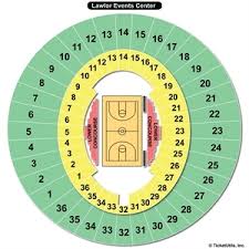 Lawlor Events Center Seating Chart Surgery Centers In Indiana