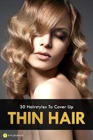 40 Stunning Hairstyles That Make Thin Hair Look Thick Hairstyles For Thin Hair Medium Thin Hair Short Hairstyles For Thick Hair