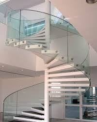 Glass Spiral Railing Staircase Glass Stairs Glass Staircase Staircase Design