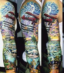 Under And Above Water Tatoo Tattoo Com