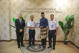 Kunjungan Hormat Pengarah Maritim Negeri Kedah Dan Perlis Ke Atas Setiausaha Kerajaan Negeri Perlis