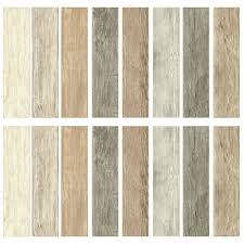Heritage brown wood peel and stick wall plank paneling kit. Roommates Distressed Barn Wood Plank Peel And Stick Wall Decal The Home Depot Canada