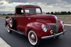 Image result for Red 1940 Truck