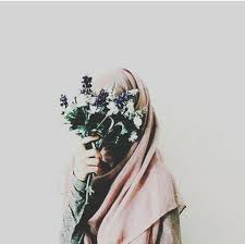 Muslimah Gambar Mahkota Bunga Gambar Mode