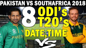 Pakistan vs south africa 1st test will be played at the national stadium, karachi and will begin from january 26, 2021. Pakistan Vs Southafrica Complete Schedule Pak Tour To Sa 2018 Southafrica Vs Pakistan 2018 Youtube