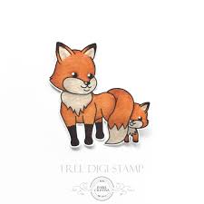 See more ideas about digital stamps, digi stamps, printable image. Free Fox Digital Stamp I S A B E L C R I S T I N A