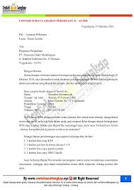 Contoh Surat Lamaran Kerja Supir Perusahaan Surat Pimpinan Pengusaha