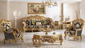 Baroque Sitting Room Royal Furniture Luxury Sofa Furniture