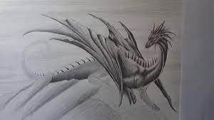 Dragon smoke by markfellows on deviantart. How To Draw A Realistic Dragon With Pencil Step By Step Youtube