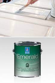 This product is great for doors, cabinets, and trim. Sherwin Williams Emerald Urethane Review Sherwin Williams Cabinet Paint Painting Kitchen Cabinets Painting Cabinets