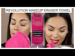 makeup revolution makeup eraser towel
