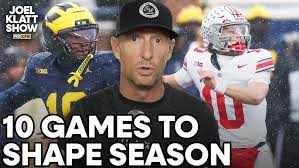 10 Games that will shape the 2026 College Football Season