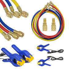 Buy Hedweto Refrigeration Digital Manifold Hvac System Gauge Set Built In 89 Kinds Of Refrigerant Database High Precision Vacuum Pressure Test Pressure Leak Test Overheating Tester Online In Sweden B097by3fqg