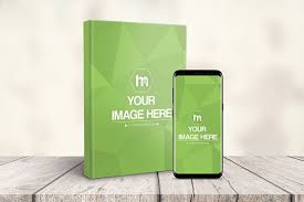 A Book That Exists On 2 Worlds An Online Mockup For Showcasing Your Hardcover Book Design And A Digital Version Of It On A B Hardcover Book Book Design Mockup