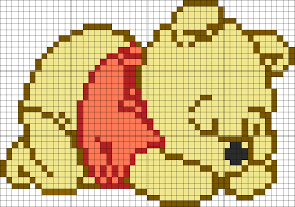 Resultat De Recherche D Images Pour Pixel Art Winnie Dessin Petit Carreau Winnie L Ourson Pixel Art Winnie L Ourson