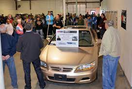 We help pull older (typically more polluting vehicles) out of circulation and recycle materials. Auto Auction 1 Goodwill Cincinnati