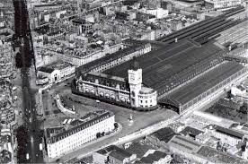 Paris Vue De Haut En 1950 La Gare De Lyon Gare De Lyon Gare Paris