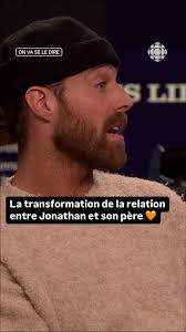 @jonathanroy y nous parle de comment sa relation avec son père s'est  transformée pour le mieux 🥹🧡, On va se le dire, du lundi au jeudi 16h sur  @icirctele 📺