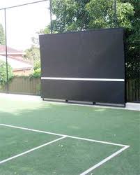 Anyone know of such a thing near chatham? Tennis Practice Wall Peter Miranda Sports