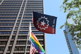 The flag is the brainchild of activist ben haith, founder of the national juneteenth celebration and while african americans today are still fighting for equality and justice, haith said those colors. Jgyuthnuqoykum