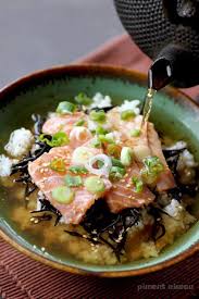 Chazuke Cuisine Asiatique Recette Asiatique Recette Japonaise