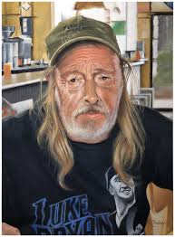 Portrait of local homeless community member