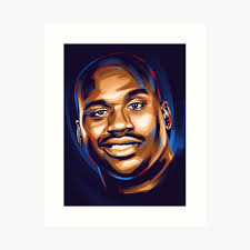 Shaquille Oneal Art Prints for Sale