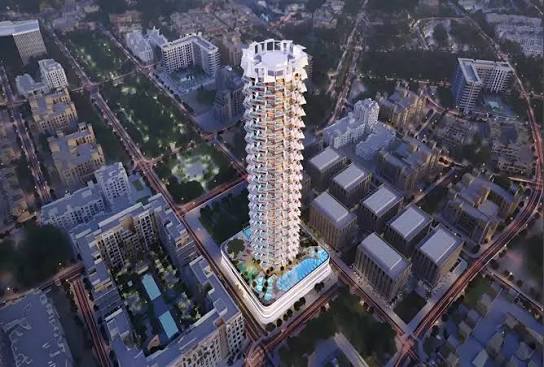 Binghatti Grove | 1BR Royal Suite Apartment | in JVC