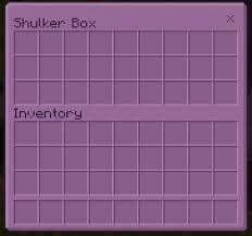 When instantly mined in creative mode, shulker boxes drop as an item if there are items stored within, unless /gamerule dotiledropsis set to false. Color Coded Shulker Box Gui Resource Pack Minecraft Pe Texture Packs