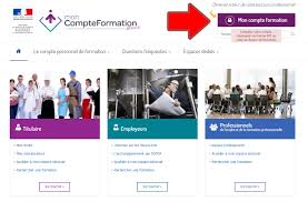 Mon compte formation est un service mandaté par le ministère du travail. Creer Son Compte Personnel De Formation En Image