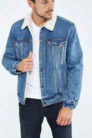 Voir plus d'idées sur le thème blouson, veste en jean, jeans. Singe Melange Dynamiser Blouson Jean Levis Homme Missrubycombi Fr