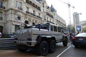 1 Of 1 Custom Mansory 6x6 In Casino Square On Grand Prix Weekend
