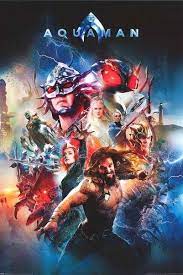 Aquaman Movie Cast Poster 24x36 Aquaman It Movie Cast Download Movies