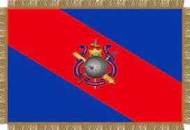 El ejército bolivariano (eb), es uno de los cincos componentes de la fuerza armada nacional bolivariana (fanb), que se encarga de las operaciones terrestres y protección de las fronteras territoriales, contando con presencia e influencia en la totalidad del territorio nacional venezolano. Estandarte Del Ejercito Bolivariano De Venezuela Wikipedia La Enciclopedia Libre