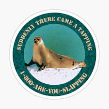 Are You Slapping Seal Sticker By Tumblr On Sale Redbubble