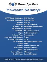Certain vision claims administration services are provided by first american administrators, inc. Insurance Plans We Accept