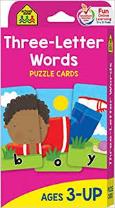 List of 1,355 words that are 3 letter words. School Zone Three Letter Words Puzzle Flash Cards Ages 3 Preschool To Kindergarten Letters Letter Recognition Word Picture Recognition Spelling And More School Zone Joan Hoffman 9780887432774 Amazon Com Books