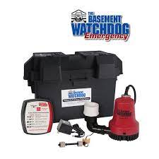Basement watchdog emergency standby battery (90) Basement Watchdog Emergency Battery Backup Sump Pump System Model No Bwe Features And Benefits The Basement Watch Backup Sump Pump Sump Pump Flood Protection