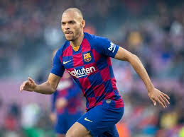 Martin christensen braithwaite is a danish professional footballer who plays for spanish club barcelona and the denmark national team. Martin Braithwaite Warisi Nomor Punggung 9 Barcelona Sepeninggal Suarez Liga Olahraga