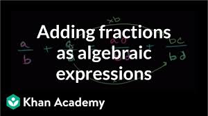 To add or subtract two rational expressions with the same denominator, we simply add or subtract the numerators and write the result over the common denominator. Intro To Adding Rational Expressions With Unlike Denominators Video Khan Academy