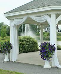 Pin By Kathy Davis On Wedding Inspiration For August 2014 Gazebo Wedding Decorations Gazebo Decorations Wedding Pergola