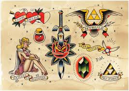 Video games, tattoos, and other nerdy things! Game Over Videogame Tattoo Flash On Behance