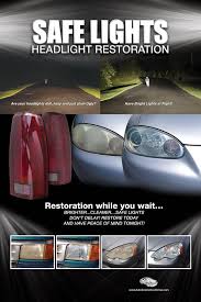 Auto Cosmetics Mobile Tech Products Safe Lights Headlight Restoration