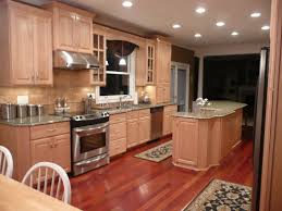 Cherry's grain is more subdued than some other hardwood species and possesses a very interesting character. Light Cherry Wood Kitchen Cabinet Home Design Tips