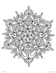 While there are plenty of coloring books lining the shelves of craft stores, sometimes all you need is one simple page. Mindful Coloring Pages Coloring Home