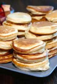 Fluffy Pancakes Silver Dollar Size Yogurt Pancakes Recette Faire Soi Meme