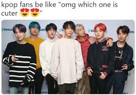 Ironic K Pop Fans Which One Is Cuter Know Your Meme