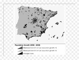 Spain map icons to download | png, ico and icns icons for mac. Map Of Spain With Those Municipalities With An Annual Population Growth In Spain Map Hd Png Download 763x554 4940105 Pngfind