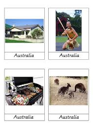 Australia Montessori Geography Teaching Geography Geography Activities